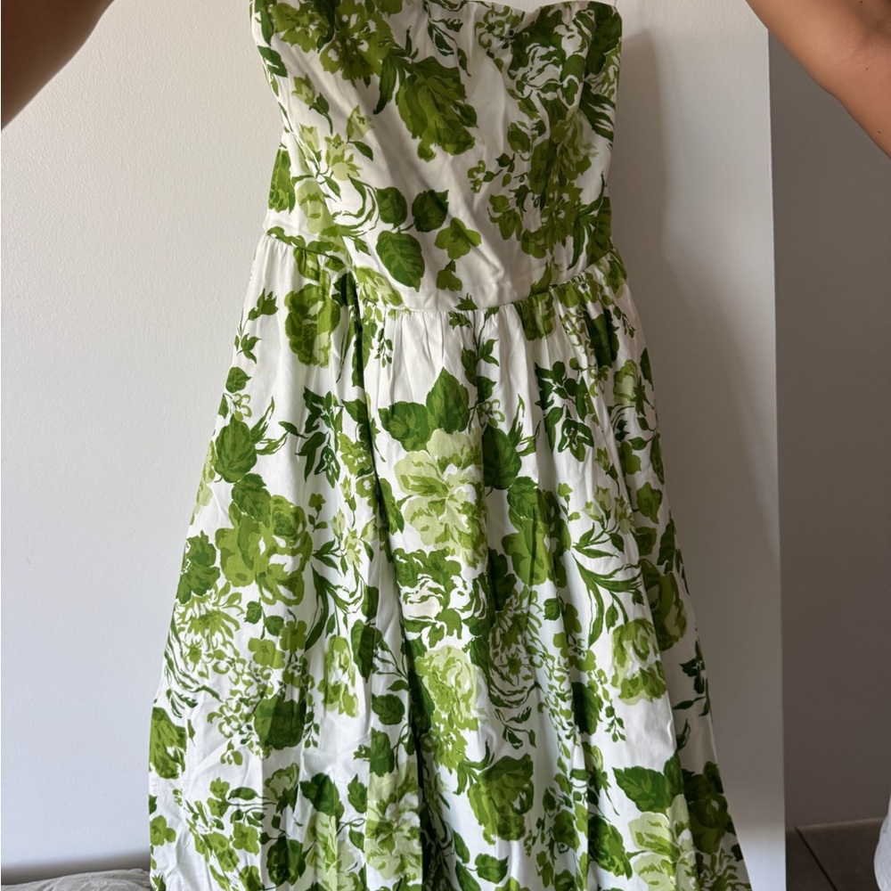 Reformation Floral Dress Buttercup